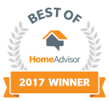 Best of HomeAdvisor 2017 Award Winner